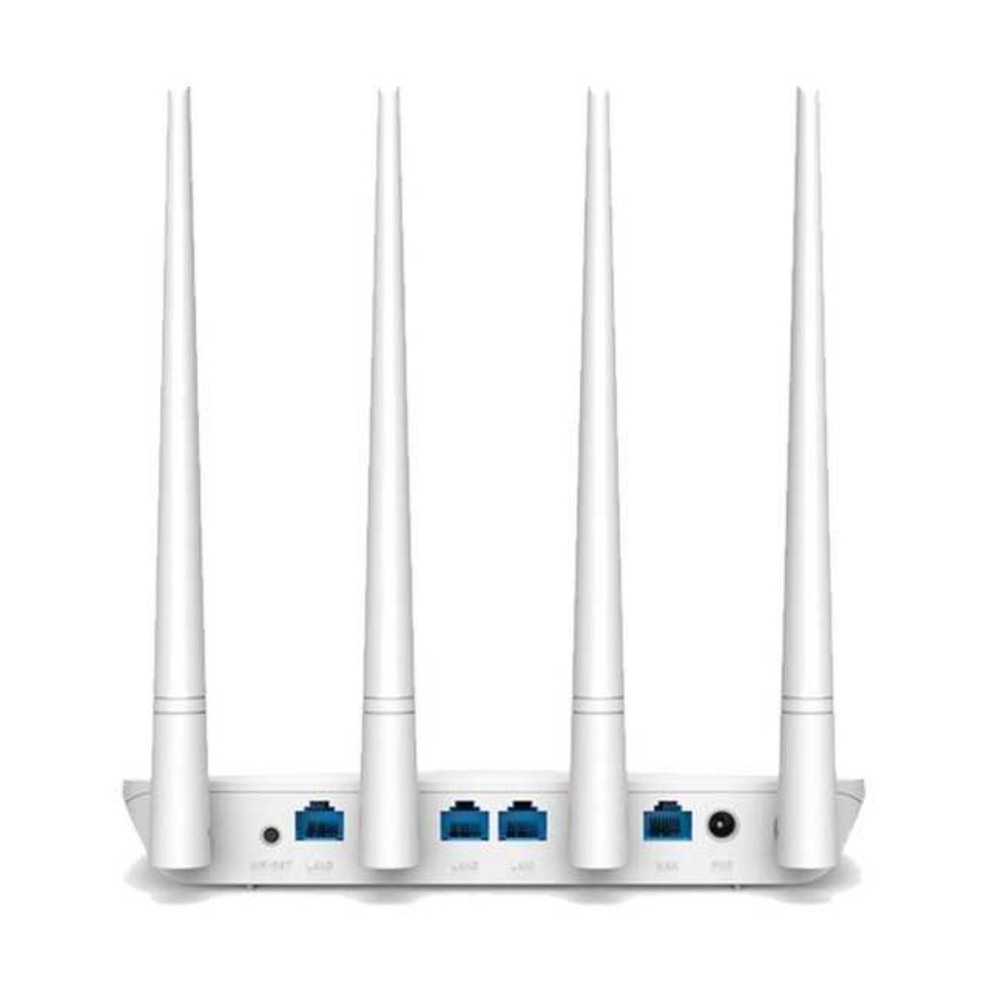 impresoras y scanners - ROUTER WIRELESS TENDA F6, 100MBPS - 4 ANTENAS BANDWITH CONTROL 1