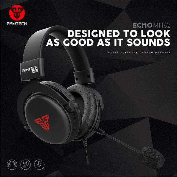 accesorios para electronica - Audifonos con Microfono Fantech ,RGB Para Juegos Multiplataforma 