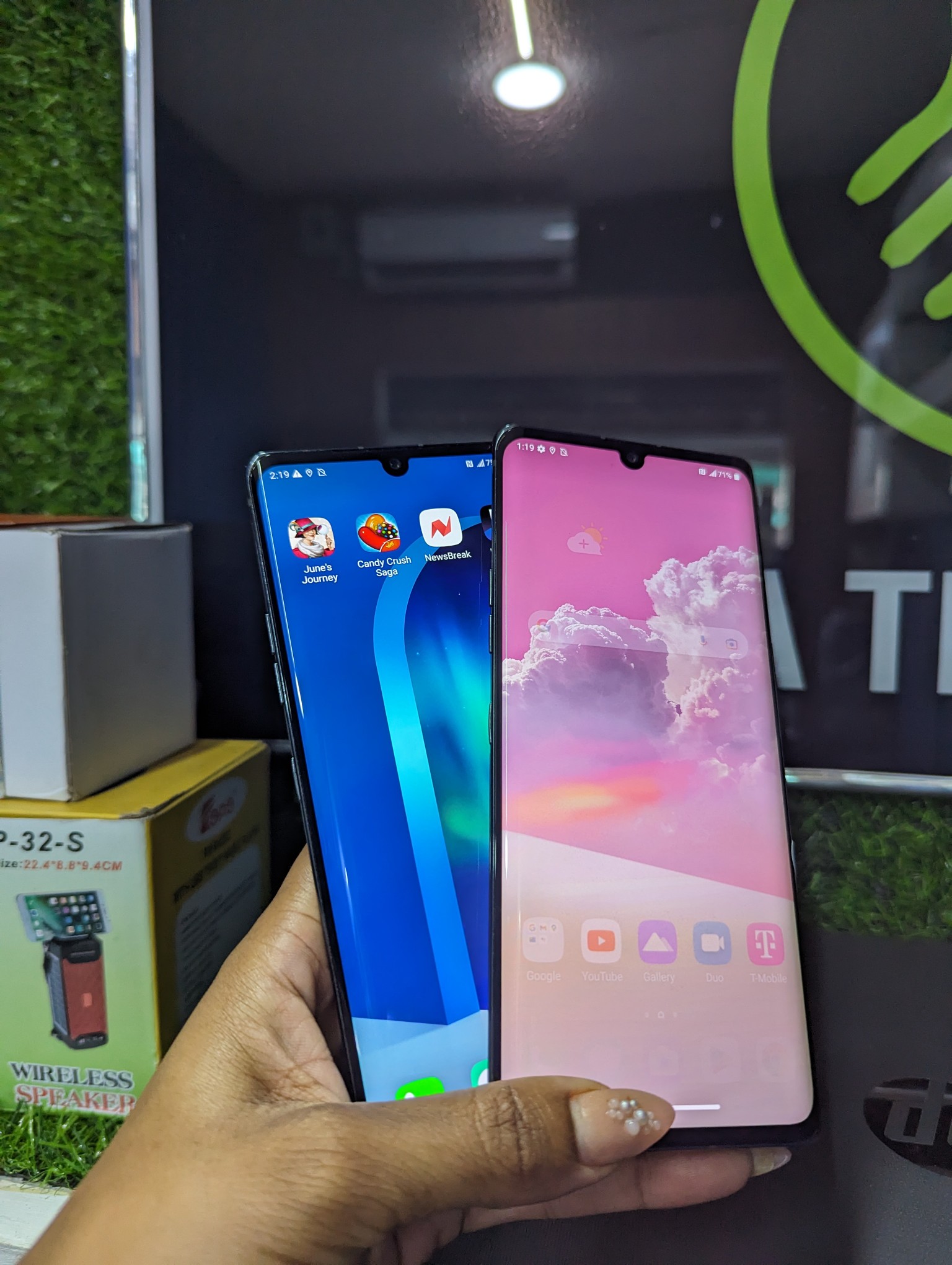 celulares y tabletas - LG velvet  3