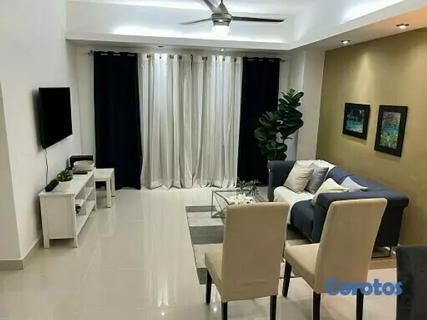 apartamentos - Alquila en Naco amueblado 2 habitaciónes 7