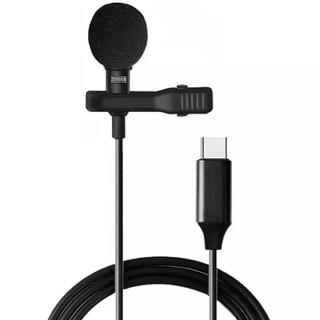 accesorios para electronica - Micrófono Solapa Lavalier para ANDROID omnidireccional puerto USB TIPO C 1