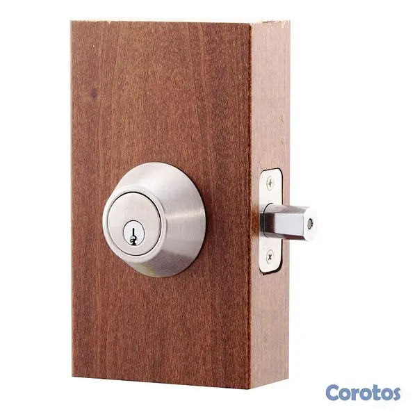 decoración y accesorios - 🔒 ¡Máxima Seguridad para tu Hogar! Cerrojo de un S 3