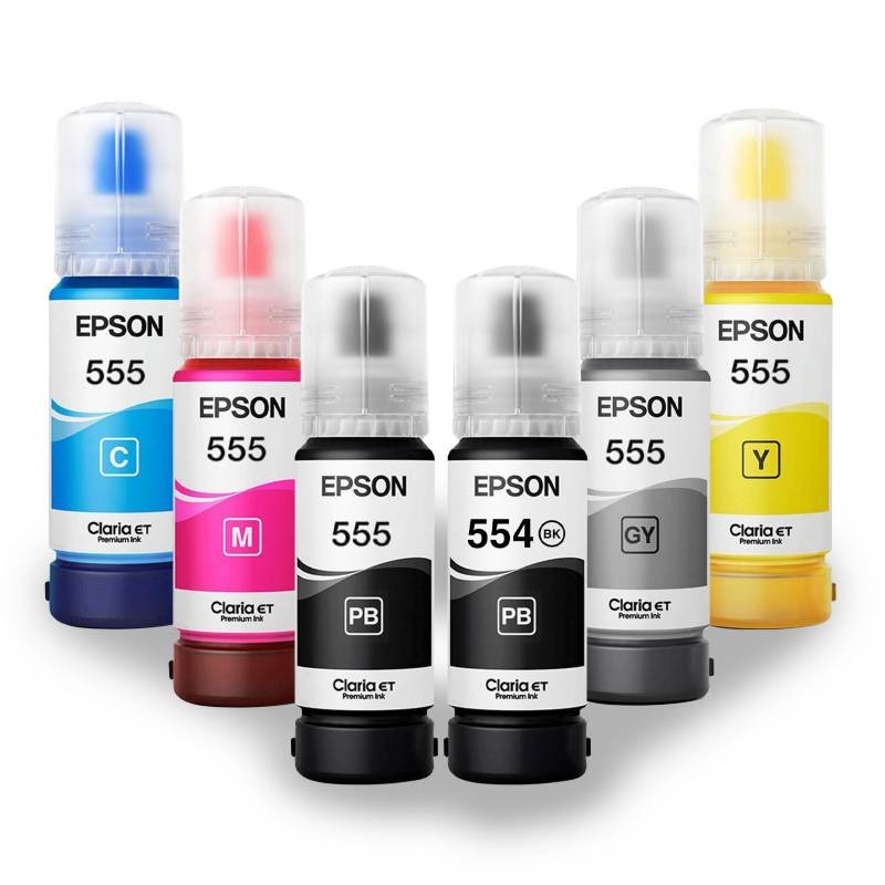 impresoras y scanners - BOTELLA DE TINTA EPSON ORIGINALES  PARA IMPRESORA L8180,555,554 2
