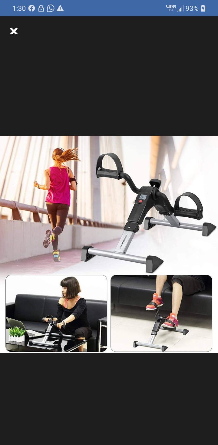 deportes - Pedaleador,pedal ejercitador de pies y manos,máquina de ejercicios,bicicleta