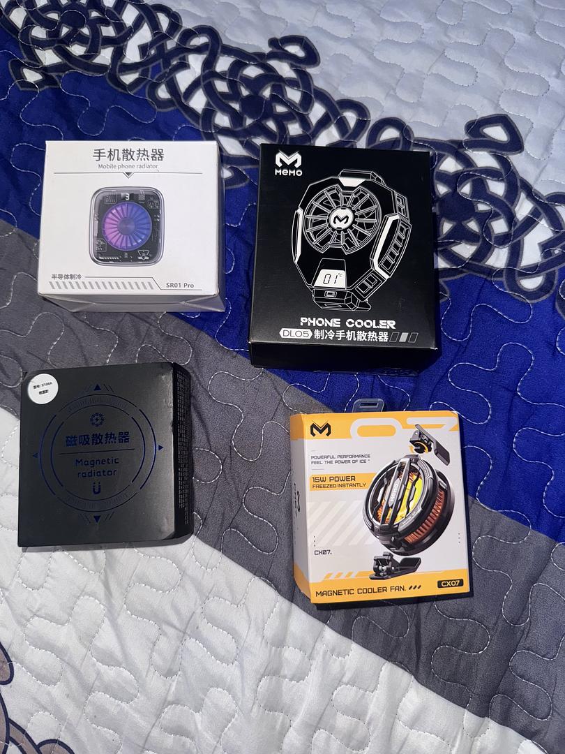 accesorios para electronica - ventilador magnético para teléfonos Android y ios