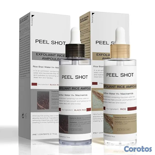 salud y belleza - Suero exfoliante suave de arroz – Peel Shot Glow R 2