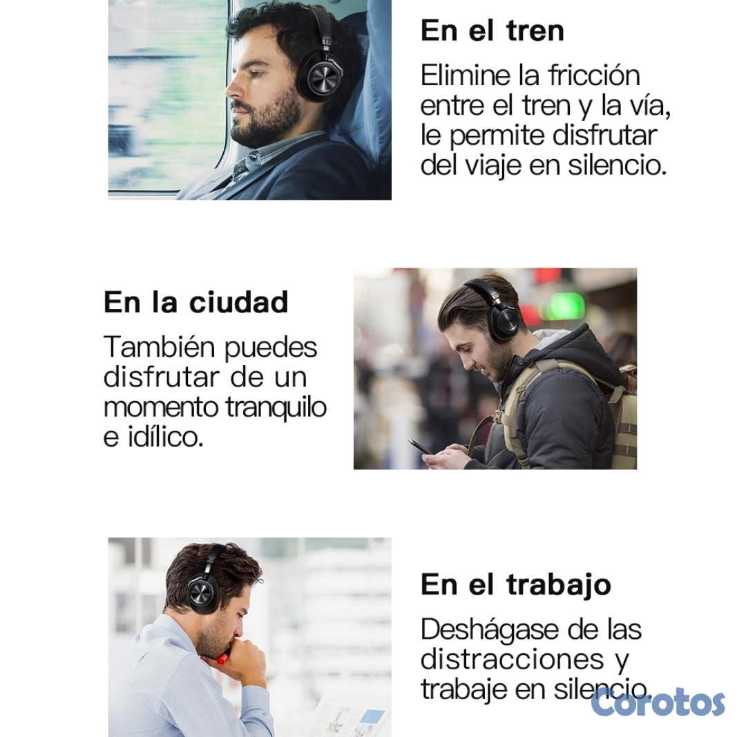 accesorios para electronica - Auricular profesional bluetooth Bluedio T7 Plus EN 2