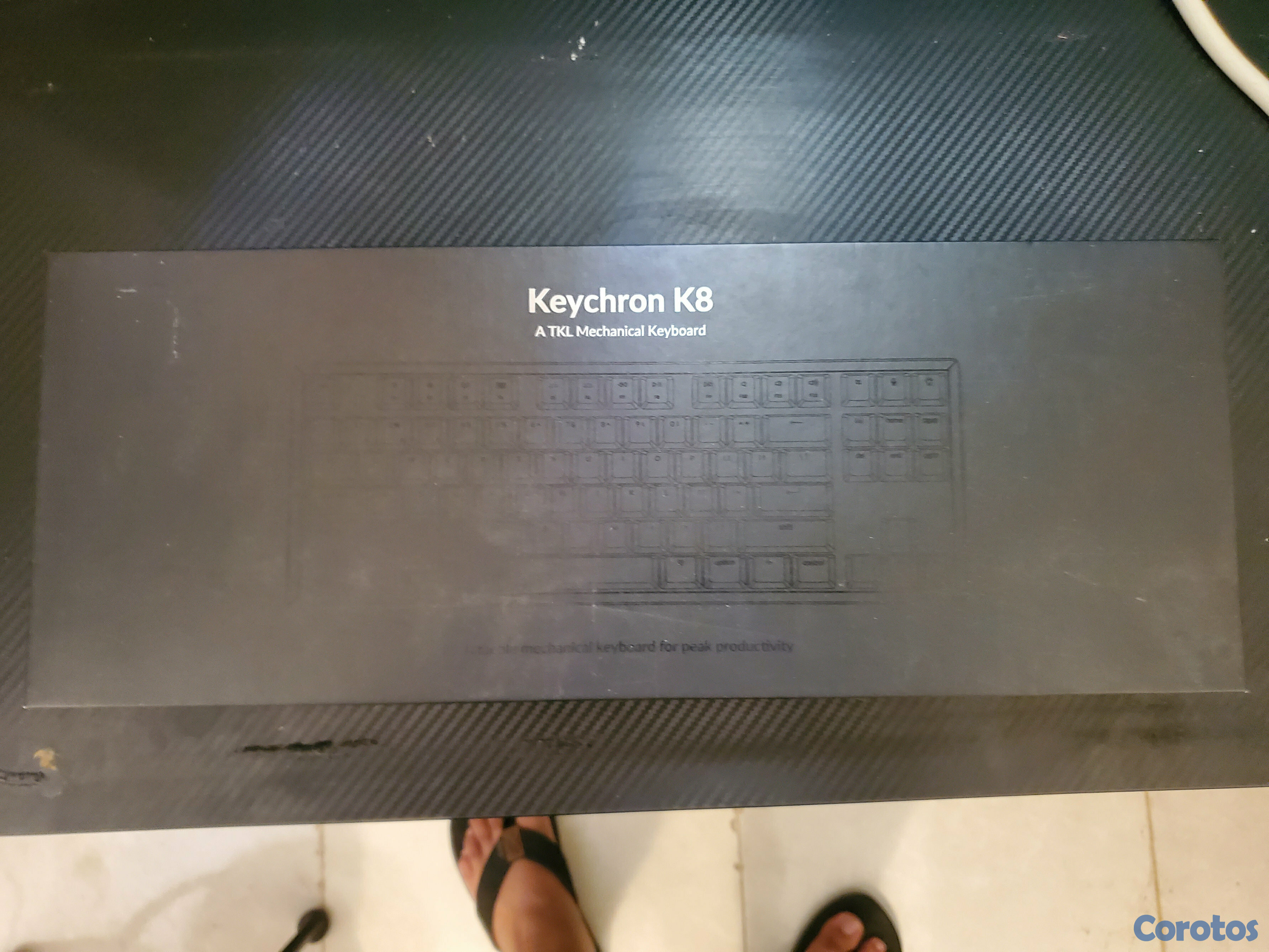 computadoras y laptops - Teclado Mecanico Keychron k8 1