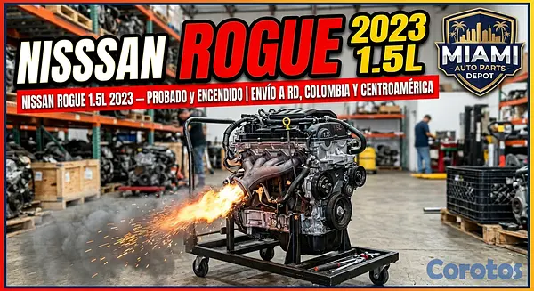 repuestos - MOTOR NISSAN ROGUE  5