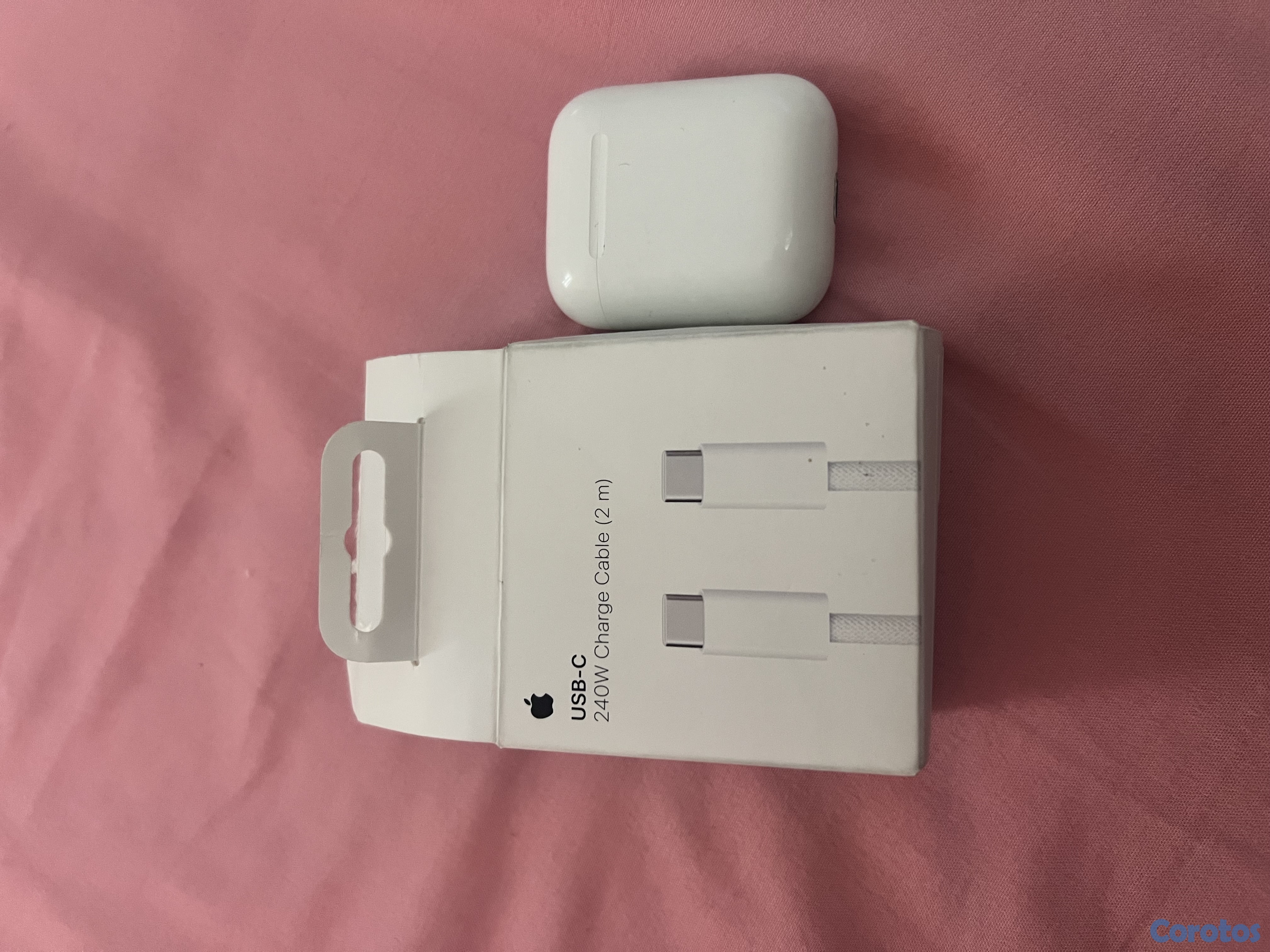 accesorios para electronica - Cable tipo c de ambos lados más airpods 5