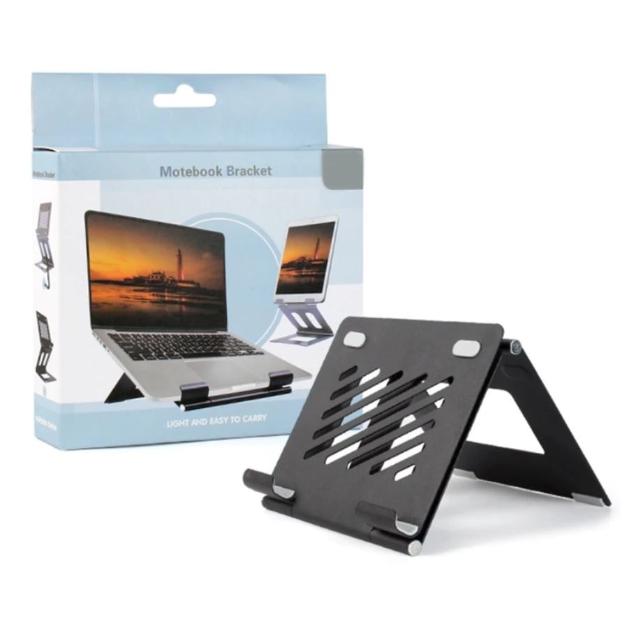 accesorios para electronica - Soporte plegable para laptop y tablet de 7-18 pulgadas. 4