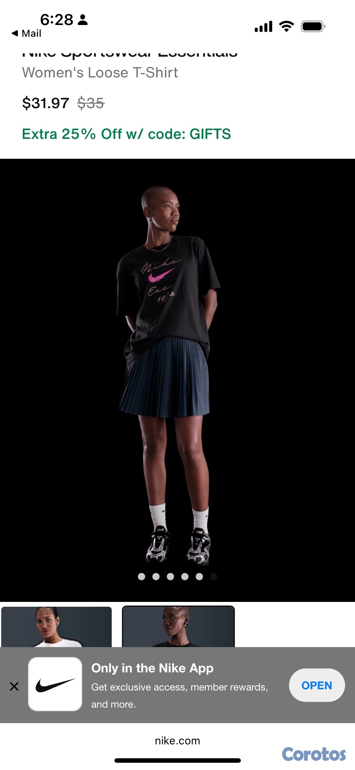 ropa para mujer - Nike T-Shirt 2