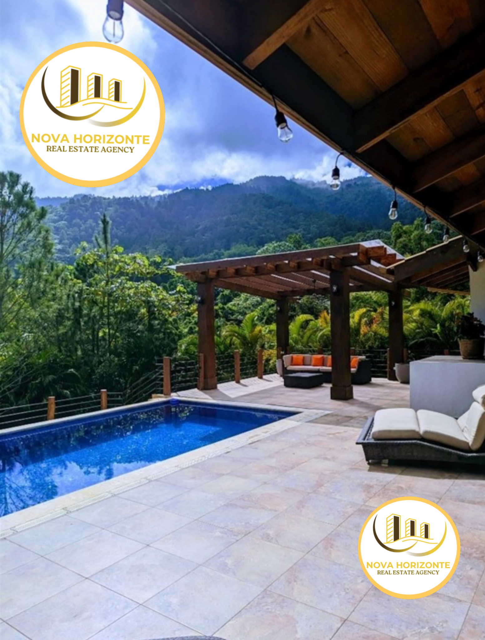 casas vacacionales y villas - VILLA EN VENTA  EN LAS INMEDIACIONES DE LA VEGA / JARABACOA