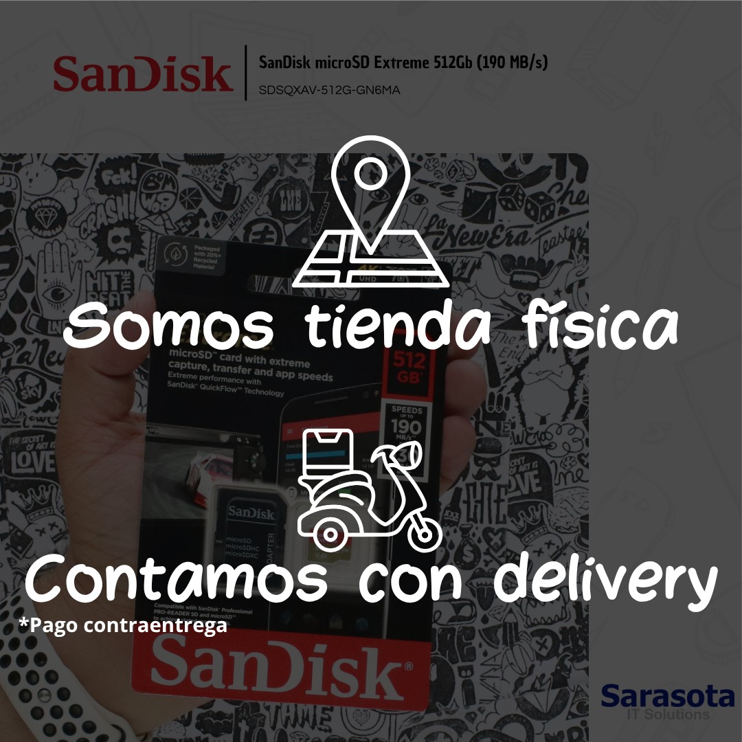 accesorios para electronica - MicroSD 512Gb SanDisk Extreme (190 MB/s) 3