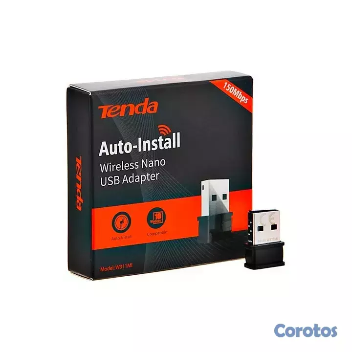 accesorios para electronica - ADAPTADOR DE RED USB WIFI TEND 1