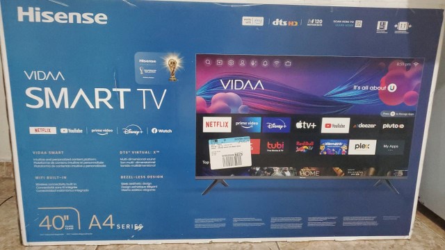 tv - Hisense - 40" Class A4G Series LED Full HD Smart Vidaa TV

Nueva sellada