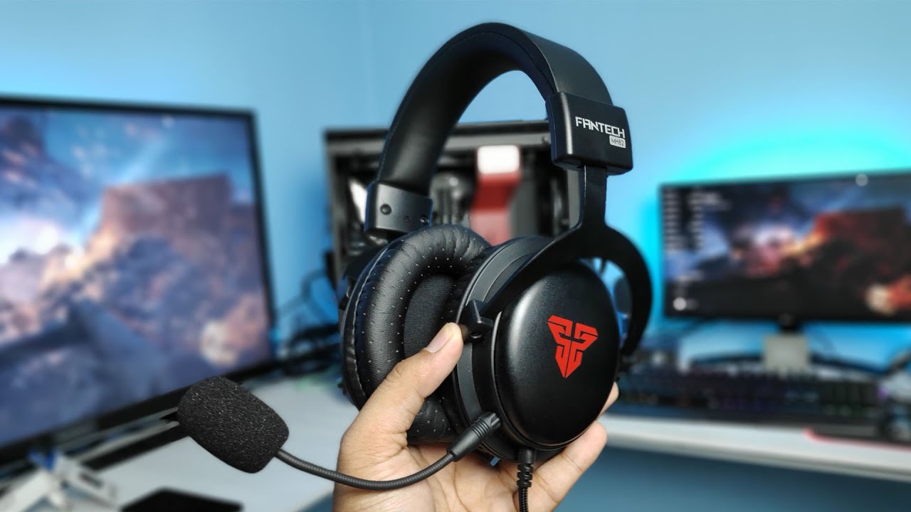 accesorios para electronica - Audifonos con Microfono Fantech ,RGB Para Juegos Multiplataforma  1