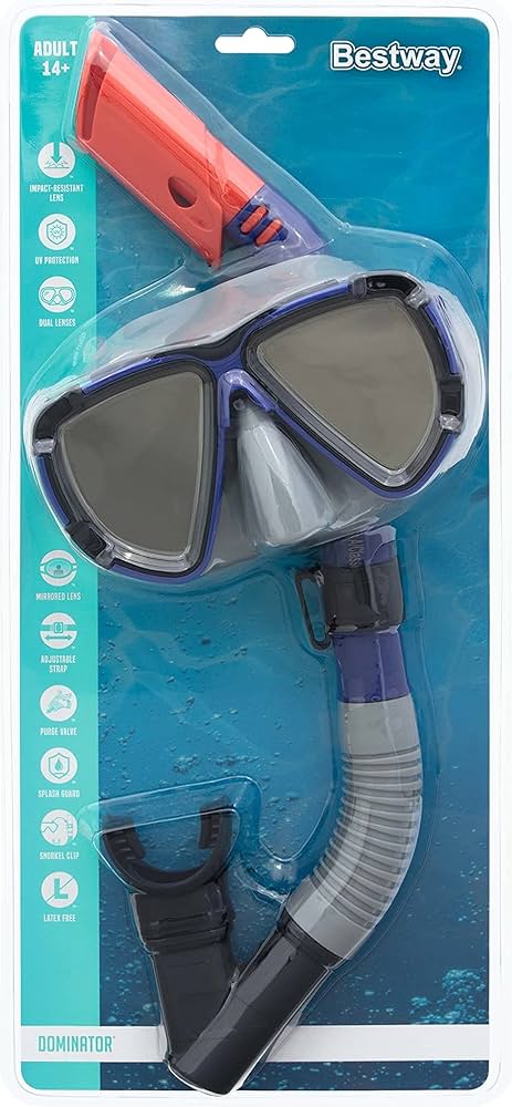 hobby y coleccion - máscara de buceo  0