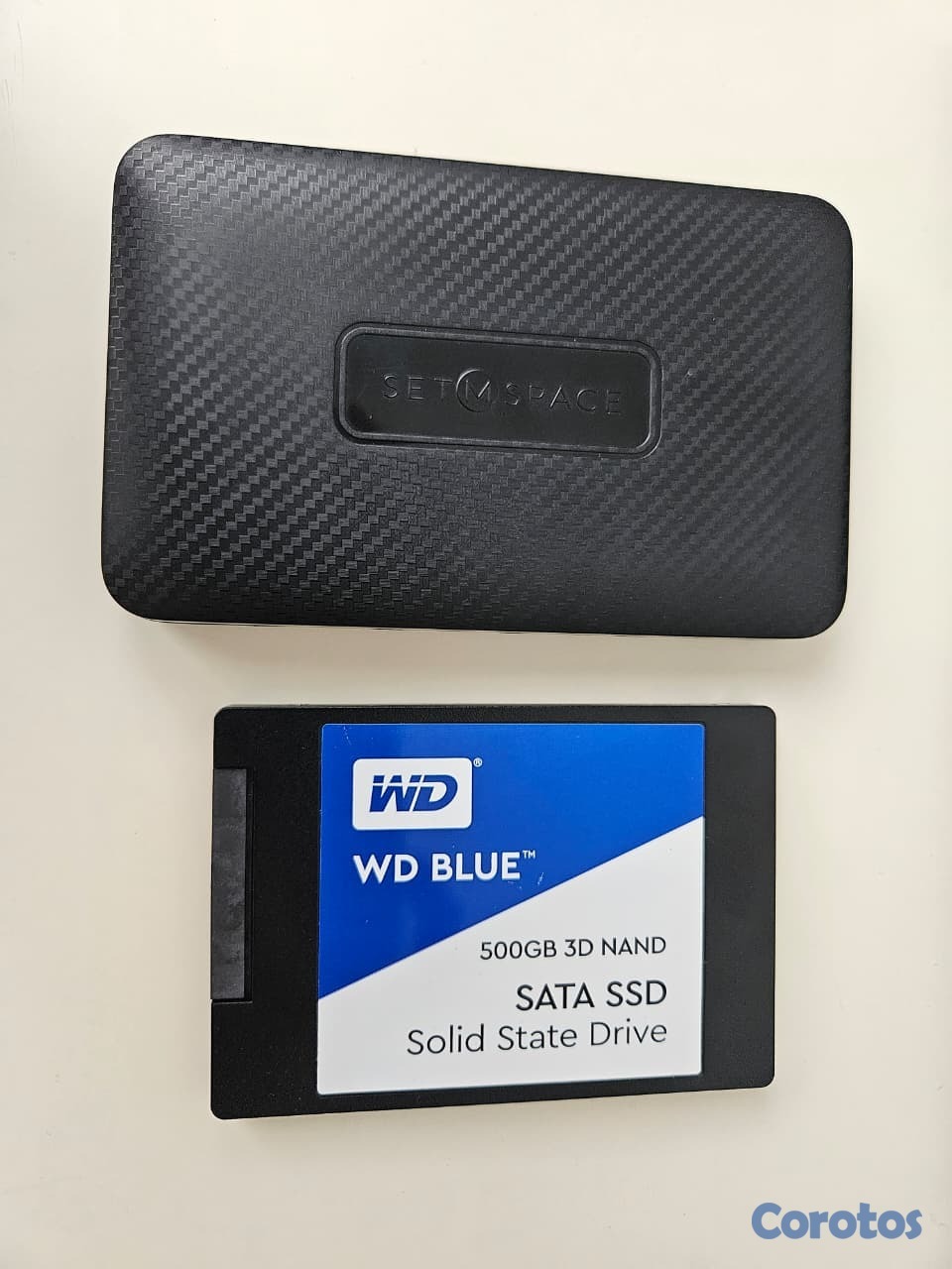 computadoras y laptops - ssd 500gb con adaptador externo usb 1