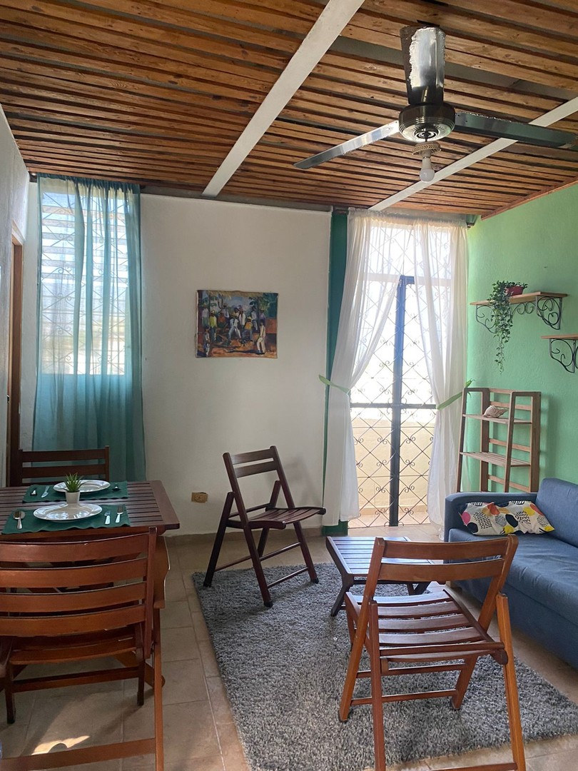 apartamentos - Alquiler Apartamento de 1 Habitación con Terraza, Zona Colonial 1