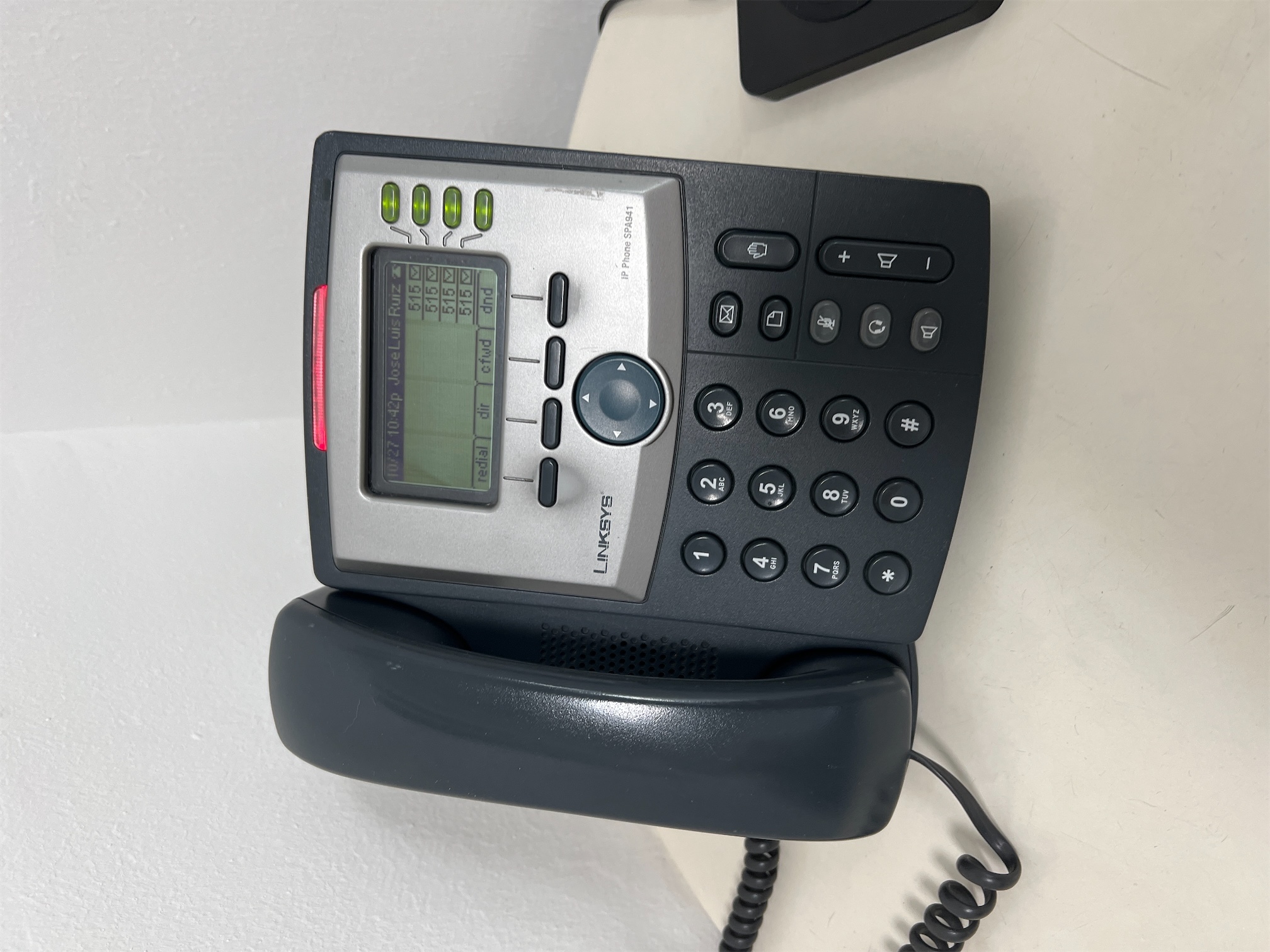 otros electronicos - Telefono Linksys - IP Phone SPA941