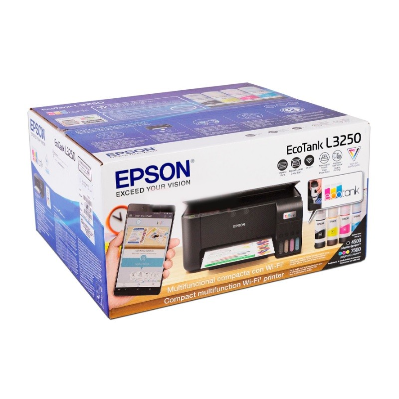 impresoras y scanners - Impresora a Wifi Multifuncional Epson L3250 Copia - Scaner - Impresion todo en 1 6