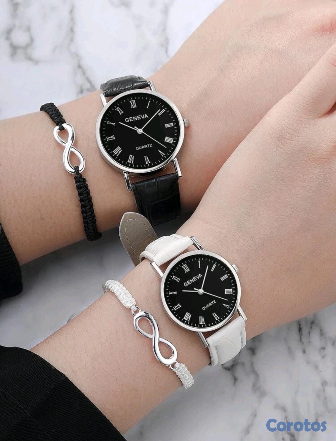 joyas, relojes y accesorios - set de relojes para compartir en pareja 2