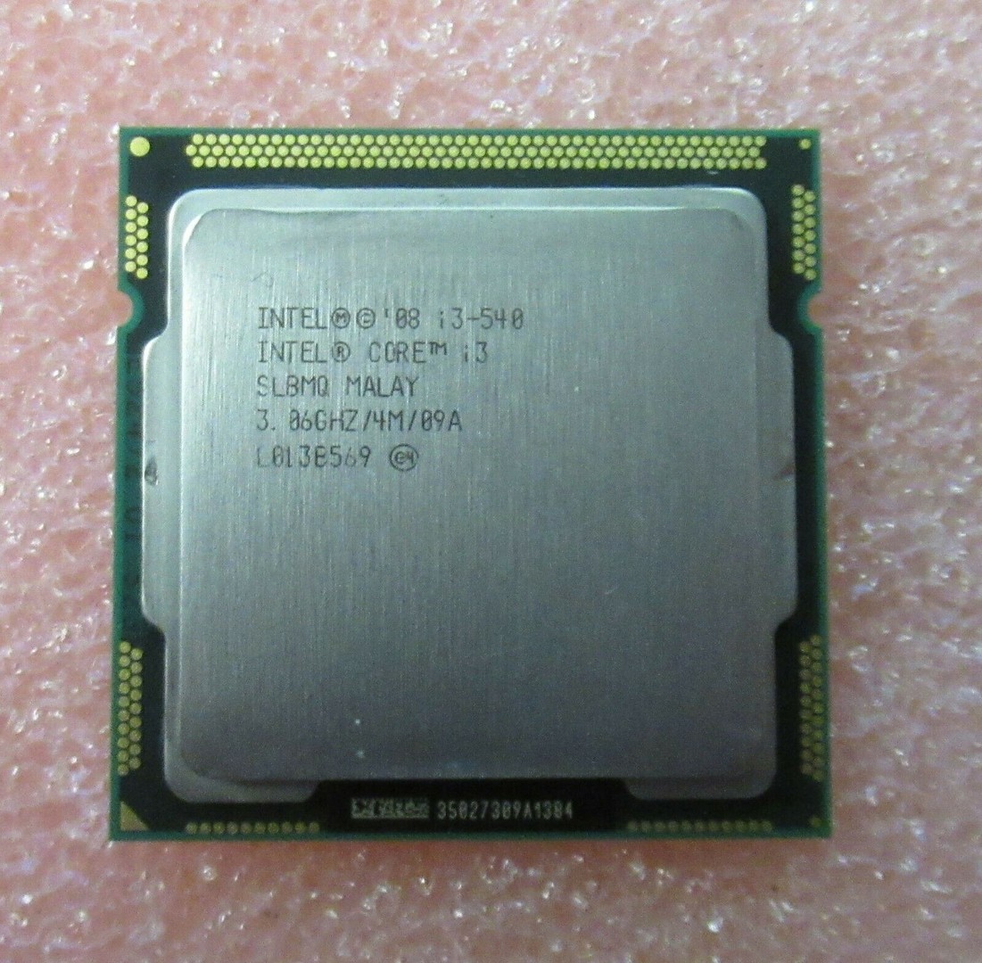 computadoras y laptops - Procesador Intel i3-540 Socket 1156