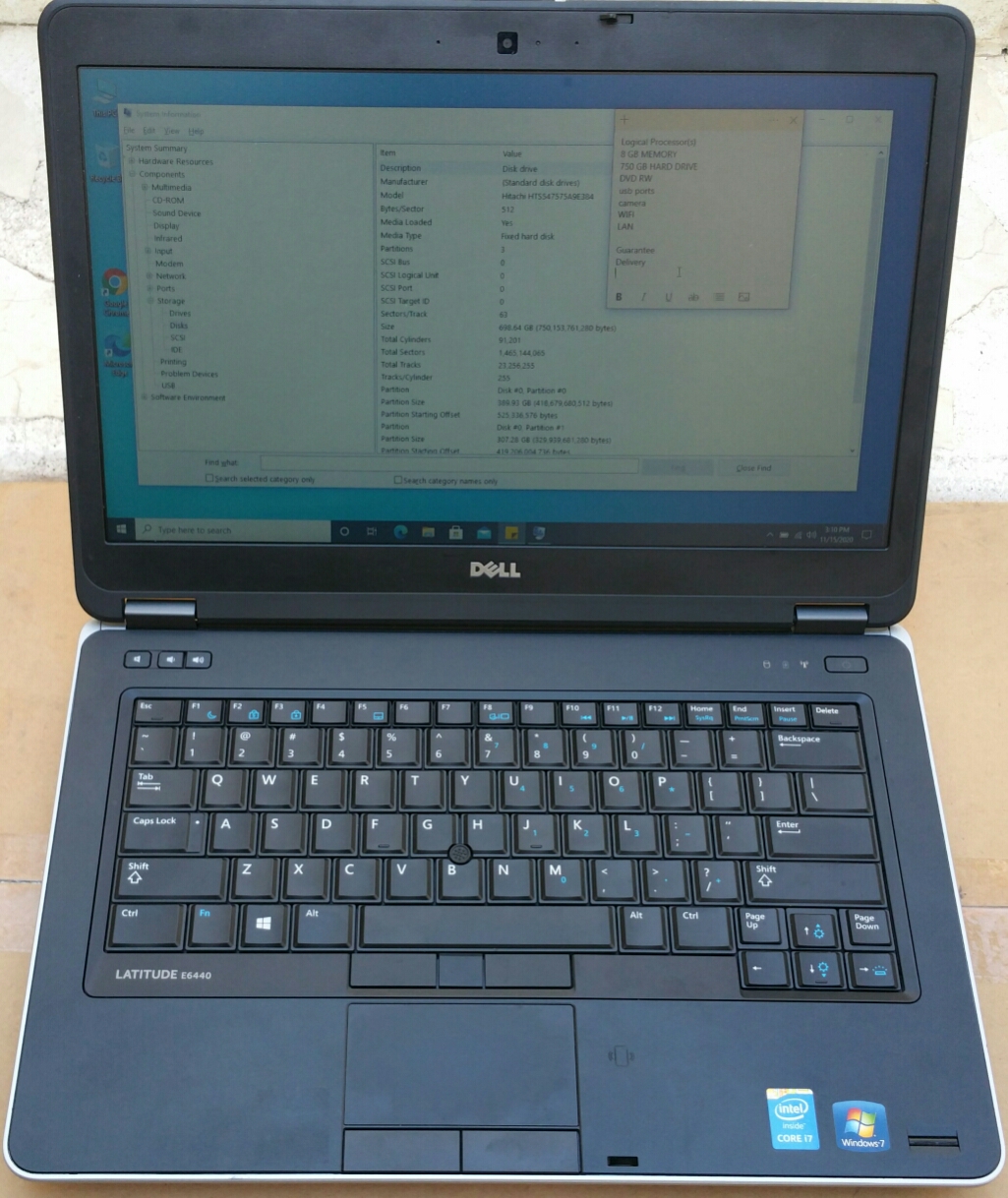 computadoras y laptops - DELL LATITUDE E6440
