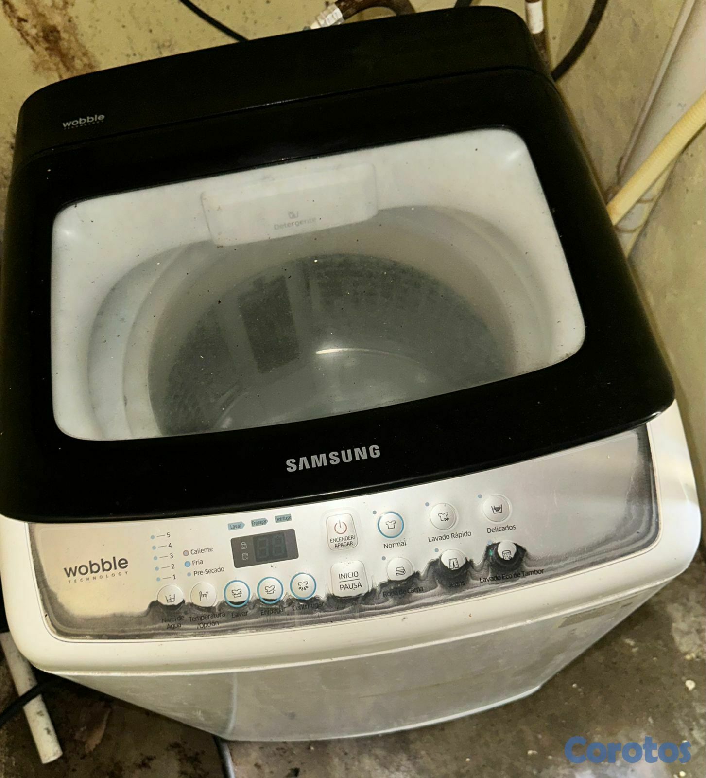 electrodomesticos - Lavadora Samsung Wobble 9 kg - Carga Superior - Bu 1