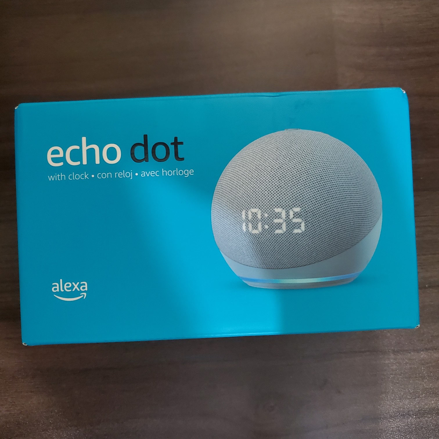 otros electronicos - Amazon Alexa Echo Dot 4 con Reloj