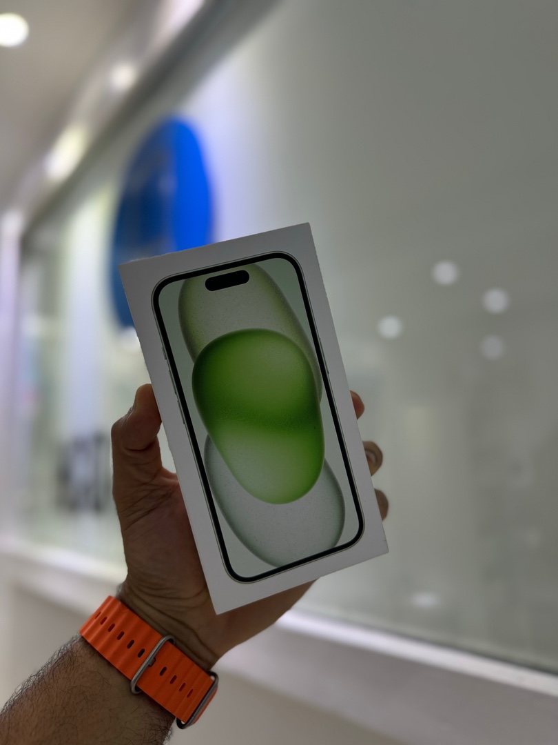 celulares y tabletas - iPhone 15 128GB E-SIM Green Nuevo Sellado, Desbloqueado