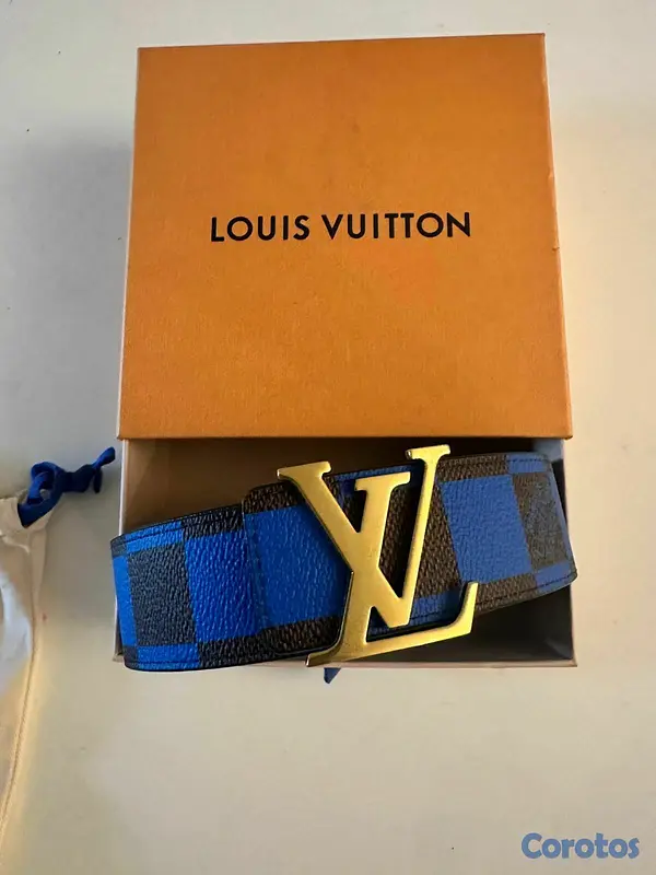 joyas, relojes y accesorios - Louis Vuitton: ORIGINAL: Correa reversible LV Init 3