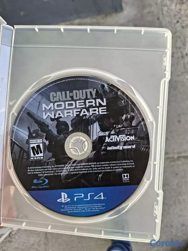 consolas y videojuegos - Disco Call Of Duty Modern Warfare PS4 6