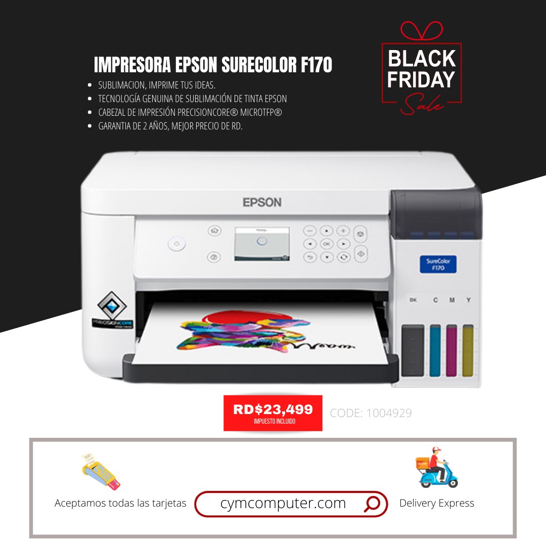 impresoras y scanners - OFERTA BLACK FRIDAY- IMPRESORA SUBLIMACION F170