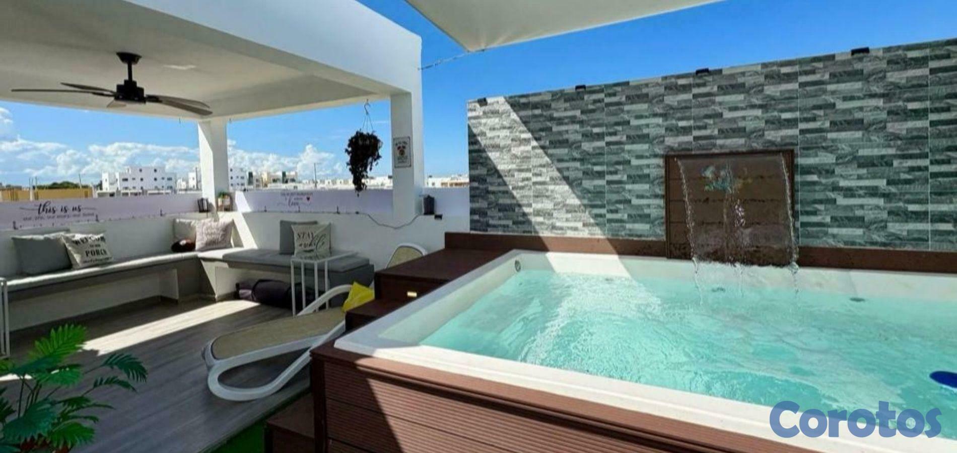 casas - Modern 3-Bedroom Villa in Brisas de Punta Cana with Private Rooftop Jacuzzi 4