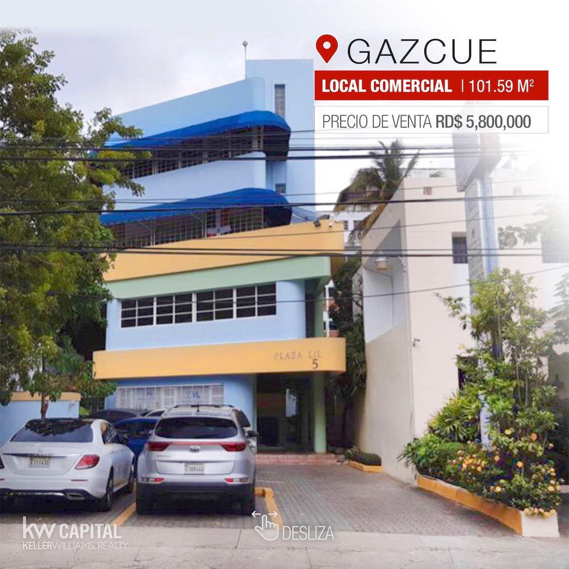 oficinas y locales comerciales - LOCAL COMERCIAL DE OPORTUNIDAD EN GAZCUE