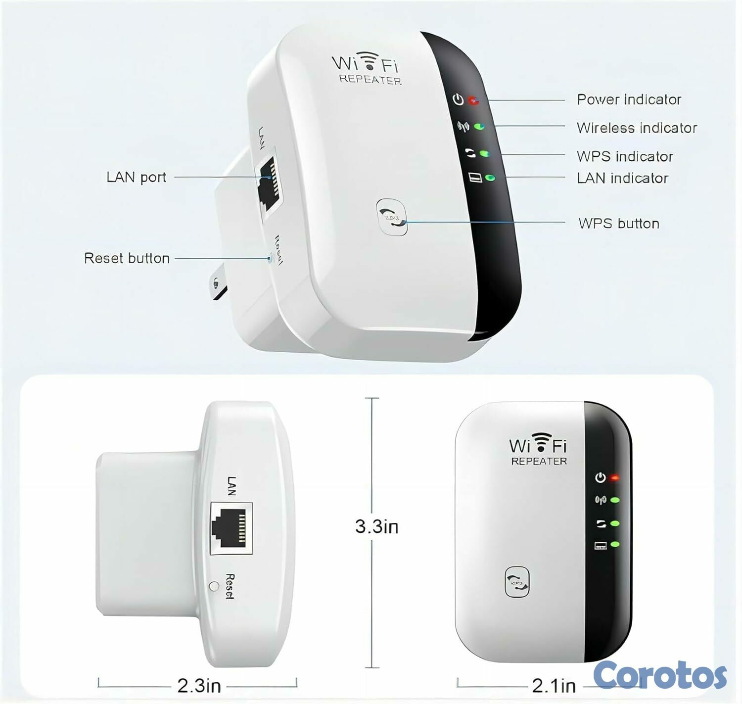otros electronicos - Repetidor wifi - extiende la señal de tu internet 2