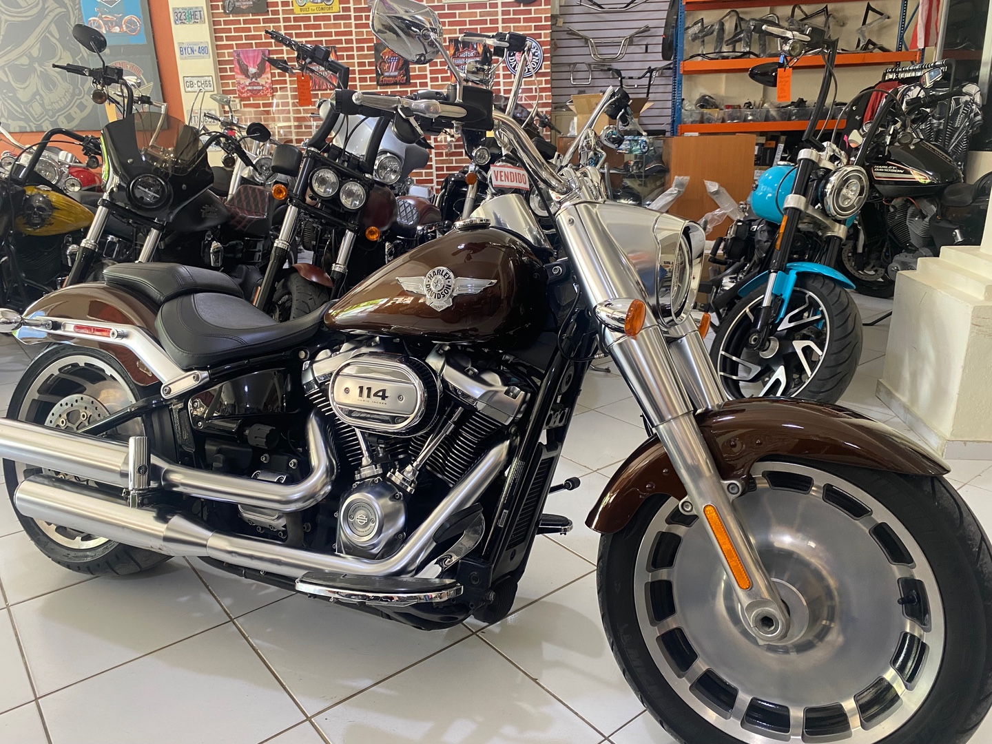 motores y pasolas - Harley Davidson Fat Boy 114 año 2019 4