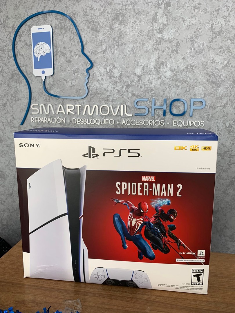 consolas y videojuegos - PLAY STATION 5 SLIM VERSION SPIDER - MAN 2 NUEVO SELLADO ( SOMOS TIENDA )