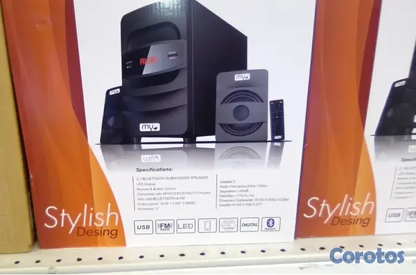 camaras y audio - Bocinas Bluetooth Con Radio Stereo 1