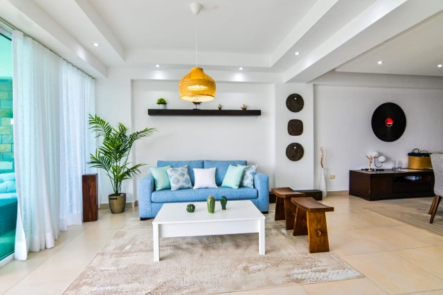 apartamentos - "JUAN DOLIO" ENCANTADOR APART. FRENTE A LA PLAYA. TORRE ATABEY II. 5