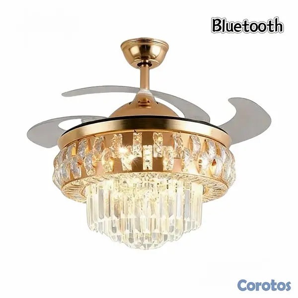 decoración y accesorios - Lampara con abanico de lujos  10