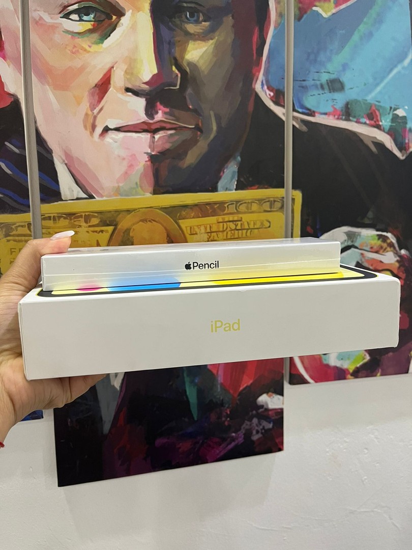 celulares y tabletas - iPad 10ma Generacion Amarilla + Apple Pencil 1ra Gen. con adaptador sellados 1