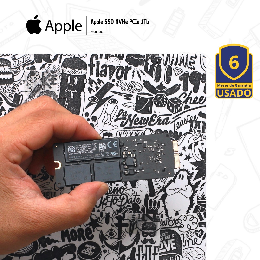 accesorios para electronica - Apple SSD NVMe PCIe 1Tb 1
