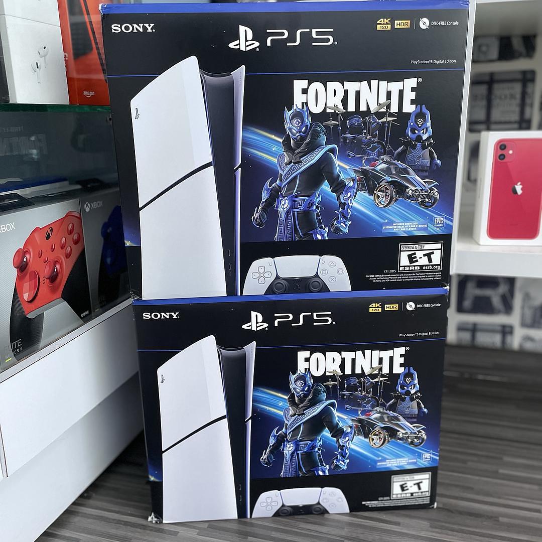 consolas y videojuegos - PS5 Slim Digital Fortnite nuevos sellados