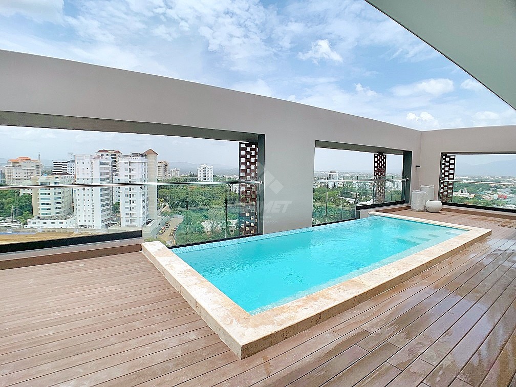 apartamentos - TORRE AMUEBLADO DE 1 HABITACION LA ESMERALDA SANTIAGO 