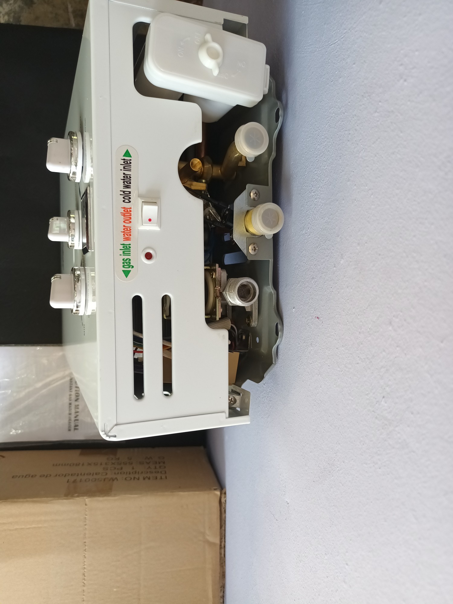 electrodomesticos - Calentador de agua  INSTANTANEO a GAS GLP 6 Litros/Min 4