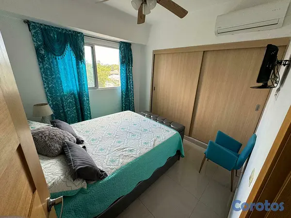 apartamentos - Apartamento Amueblado en Boca Chica 9