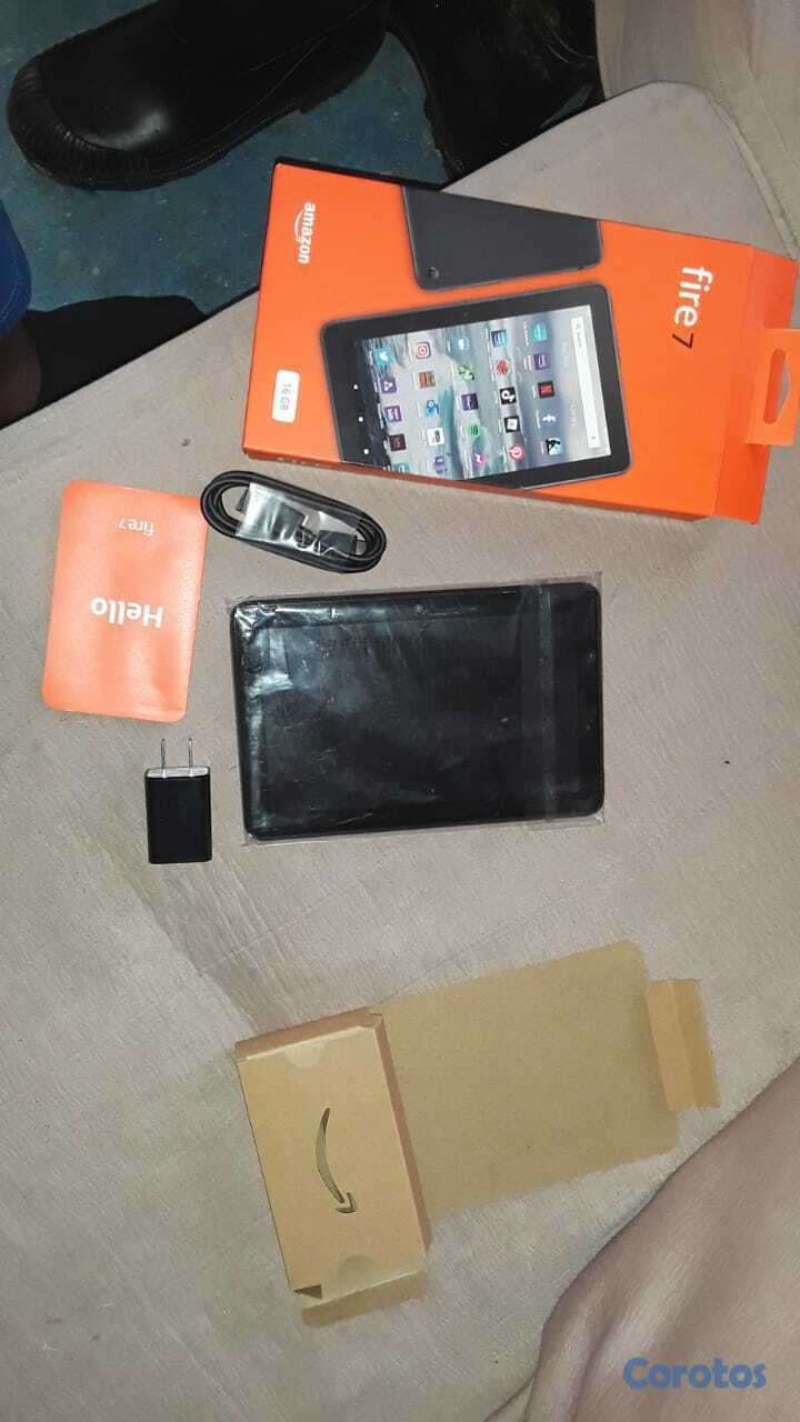 celulares y tabletas - se vende tablet Amazon fire 7 pulgadas nueva si no te interesa no mescriban  2